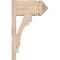 Ekena Millwork Merced Arts & Crafts Smooth Outlooker, Douglas Fir, 7 1/2"W x 14"D x 22"H OUT08X14X22MRC03SDF - alternate 2